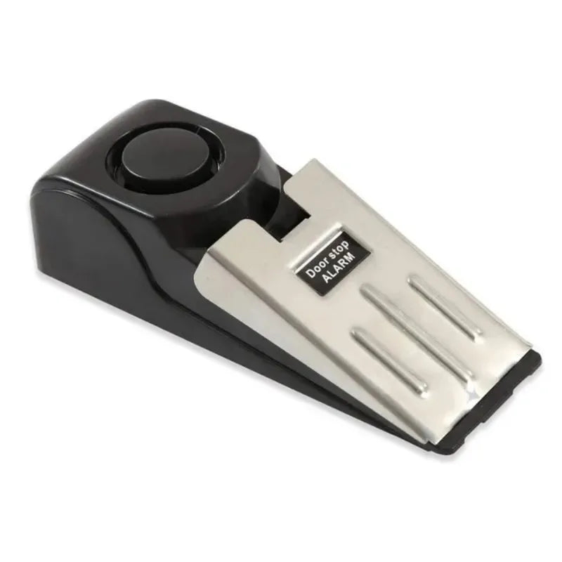 Mini Wireless Door Stop Alarm 120dB Wedge Shaped Security Alert System for Home