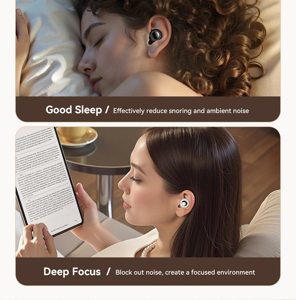 ESSAGER Noise Cancelling Ear Plugs for Sleeping Soft Silicone Sleep Earplugs Noise Reduction Earbuds for Sleep Work Study Travel - Kimlud