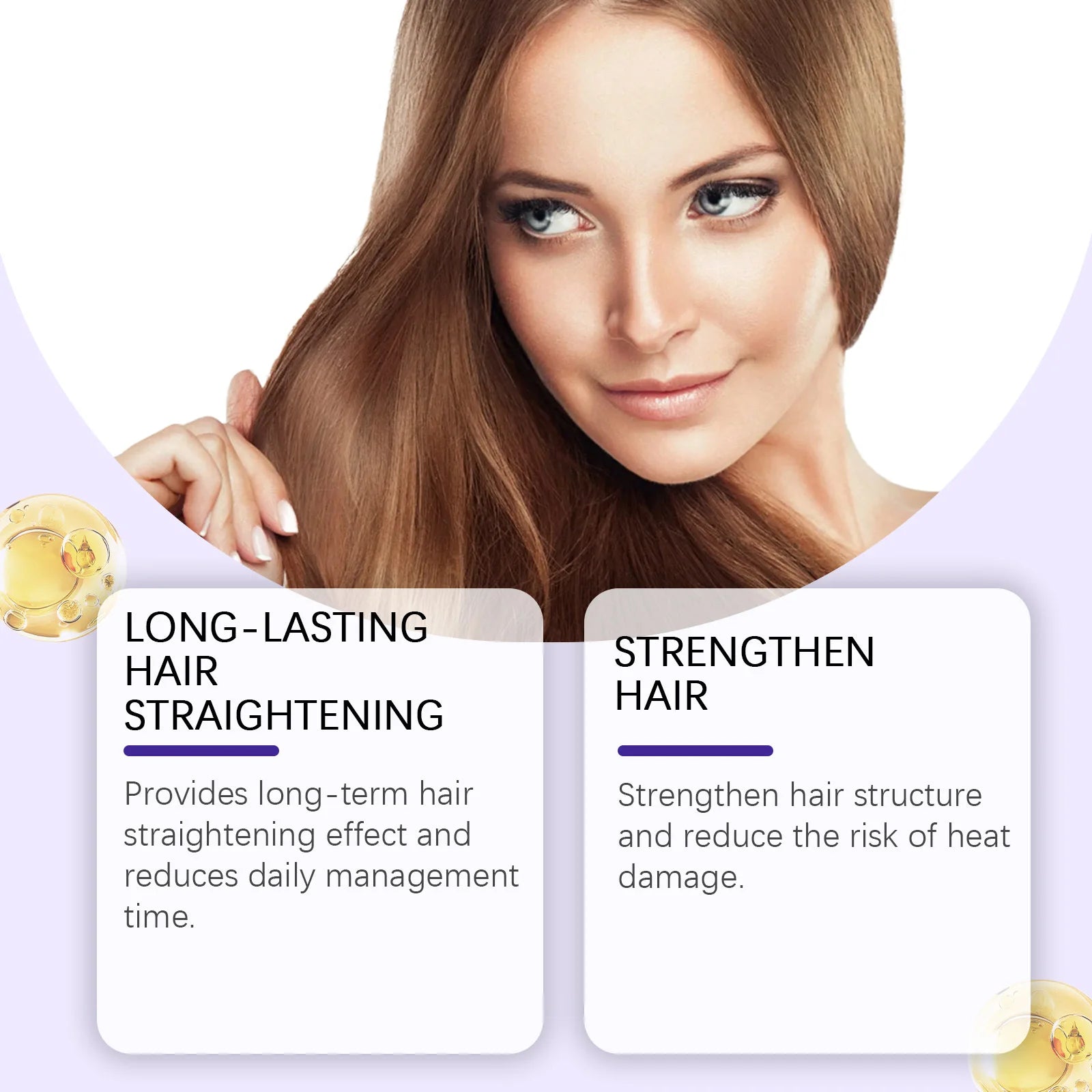 250g Keratin Straightening Hair Mask Restore Hair Soften Gloss Straightener Deep Repair Conditioner For Dry Damaged Frizzy Hair