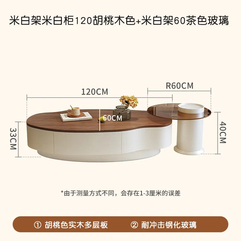 Designer Living Room Coffee Table Aesthetic Italian Writing Modern Coffee Table Decoration Unique Mesa Auxiliar Home...