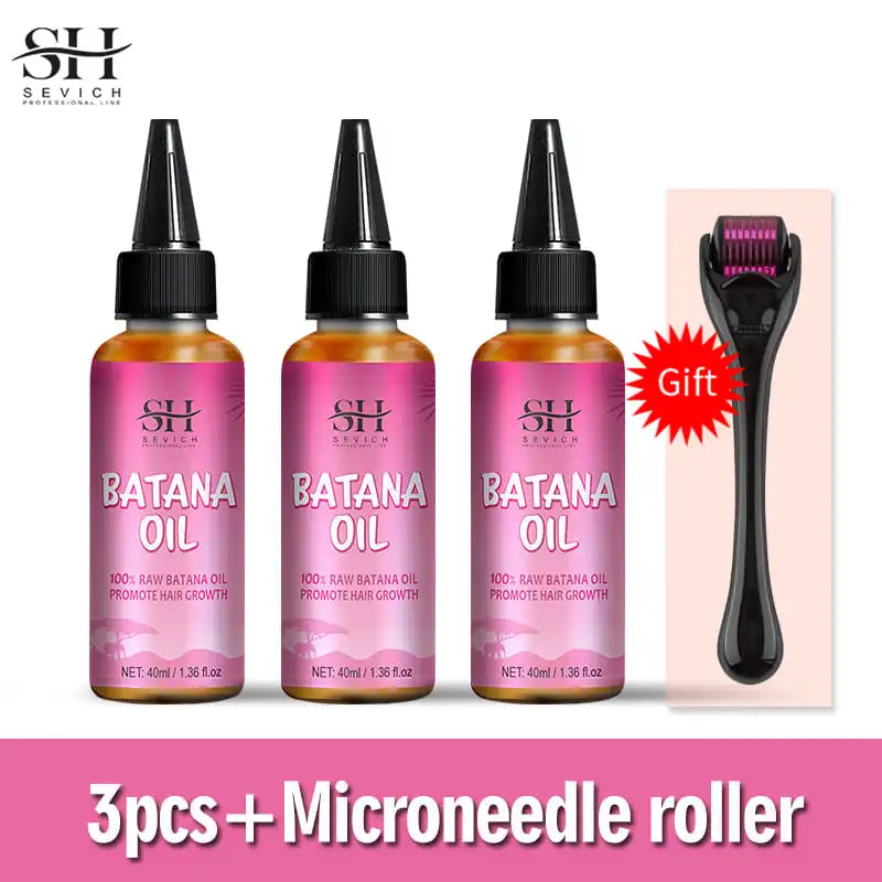 Fast Hair Growth Set Batana oil Traction Alopecia Hair Mask Anti Break Loss Hair Growth Oil Baldness Treatment chebe...