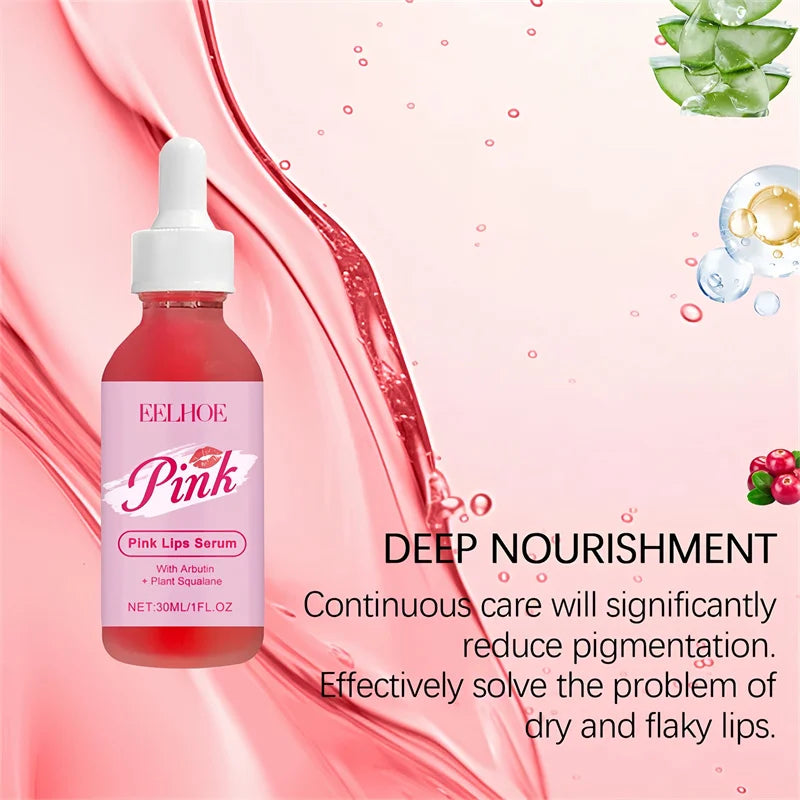 Instant Lip Plumping Essential Oil Nourishing Antiwrinkle Moisturising Sexy Lip Care Ultimate Plumping Lip Gloss Serum Cosmetics - Kimlud