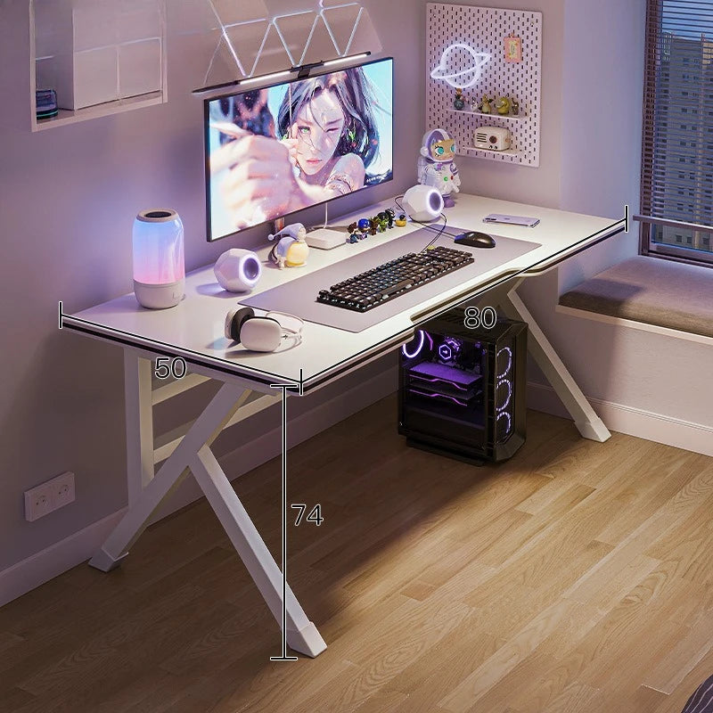 Nordic Style Modern Office Desk Relax Unique Kids Study Computer Table Writing Seating Mesa Para Computador Office Furniture