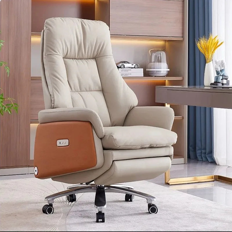 Intelligent Electric Massage boss Chair, Comfortable Home Computer Chair, Modern Business Ergonomic Luxury Office Chair - Kimlud