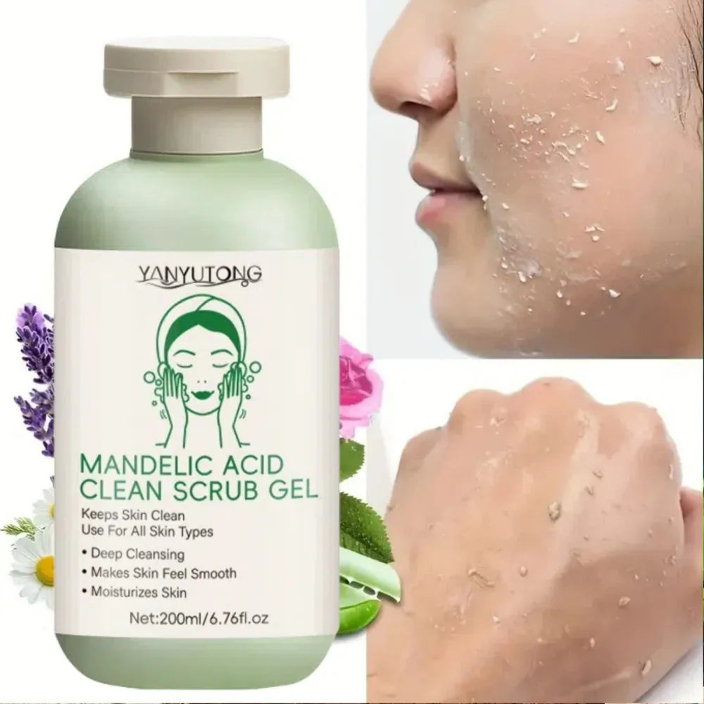 Exfoliating gel facial deep cleansing pore cleansing skin care whitening moisturizing repair facial scrub skin care