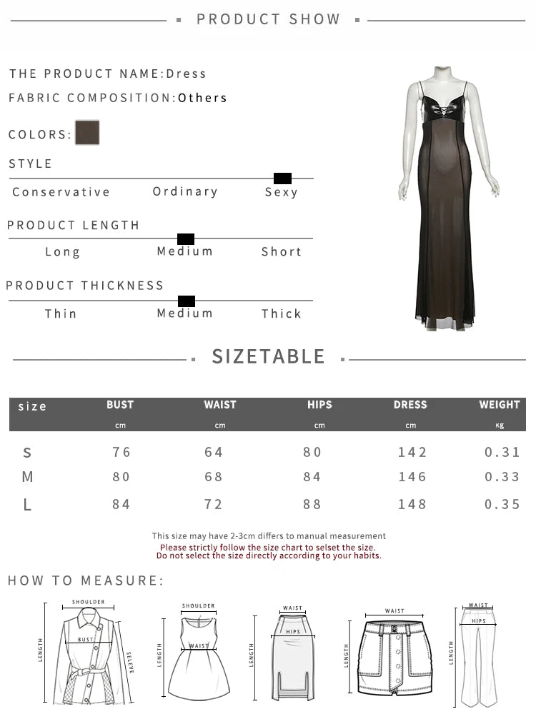 kliou Patchwork Sexy Hot Women Maxi Dress Stunning Cleavage Backless Spaghetti Strap Long Robe Mujer Festival Nightout...