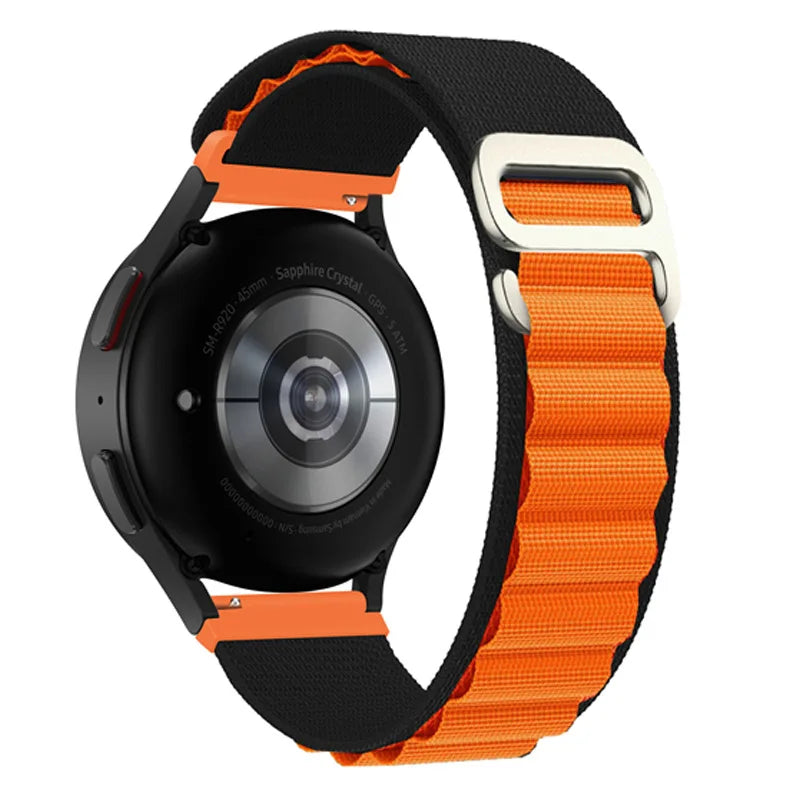 Nylon Loop Strap For Zeblaze Vibe 7/Pro/Lite Stratos 2/3 GTR 2/3 Pro Beyond 2/3 Pro Btalk 2 Swim NEO3 Bracelet 22mm...