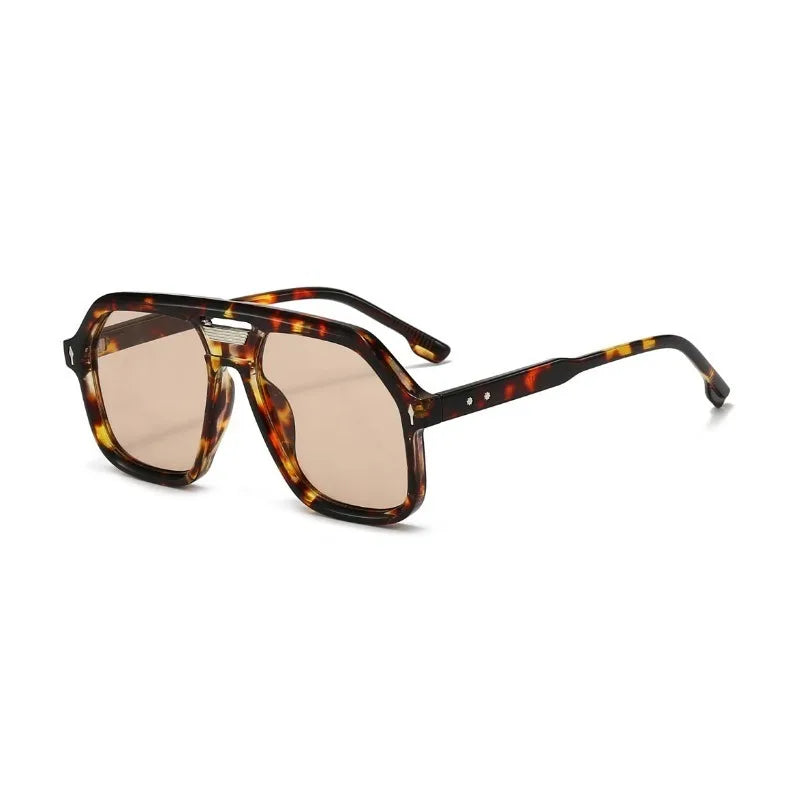 New Oversized Sunglasses Women Men Trendy Vintage Hip Hop Square Sun Glasses Female Eyewear UV400 Glasses | Kimlud...