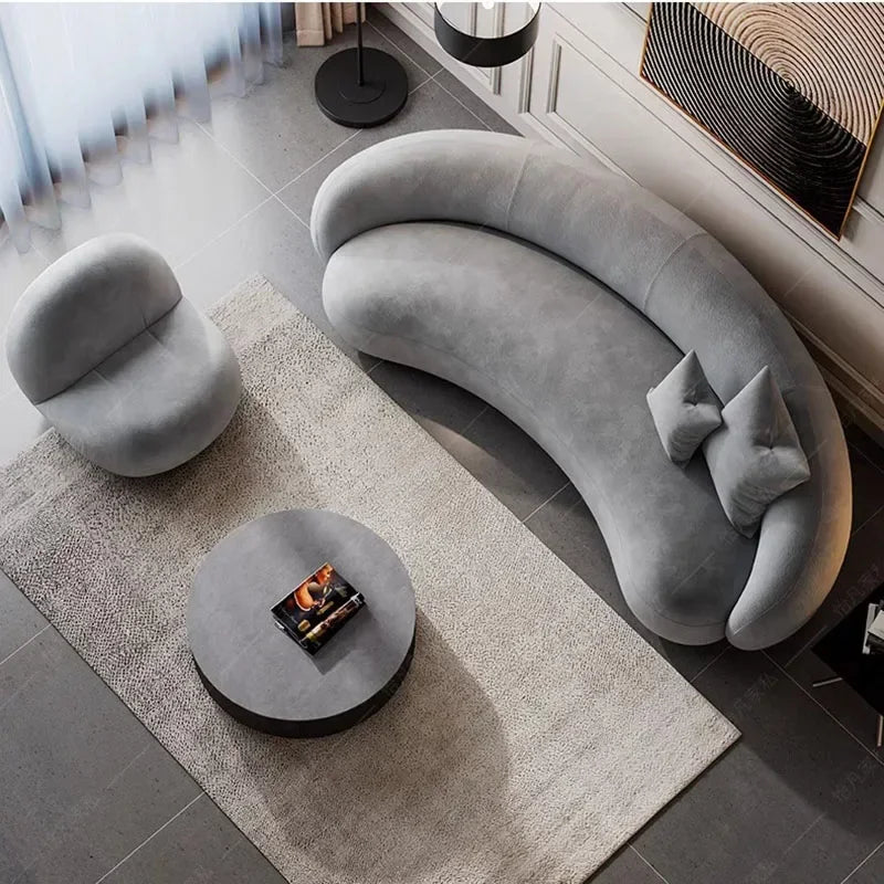 Elastic Luxury Living Room Sofa Modern Aesthetic Elegant Sectional Sofa Designer Replica Muebles Para El Hogar Nordic...