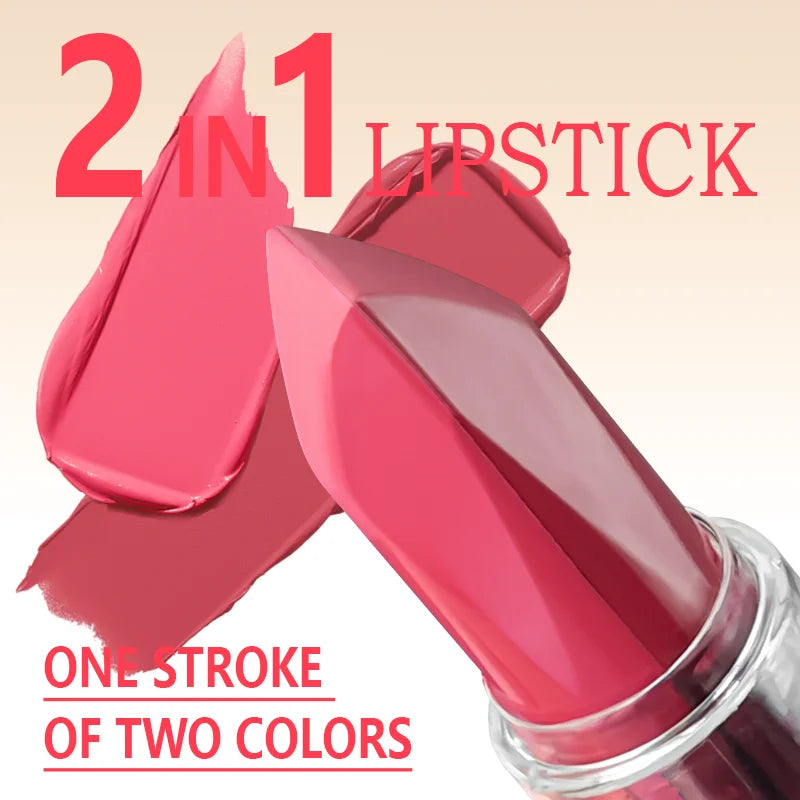 Lipstick Velvet Matte Lipstick Pencil Waterproof Long-lasting Sexy Nude Pink Lipstick Non-sticky Canned Lip Color Cosmetics