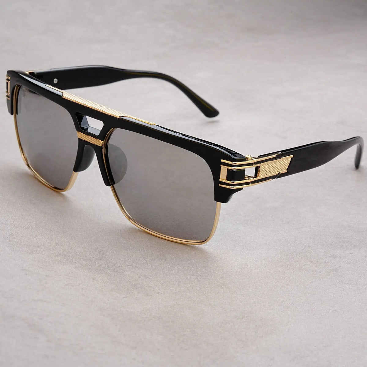 European And American Fashion Sunglasses Transparent Frame Glasses Cross Border Men And Women Retro Square Frame...
