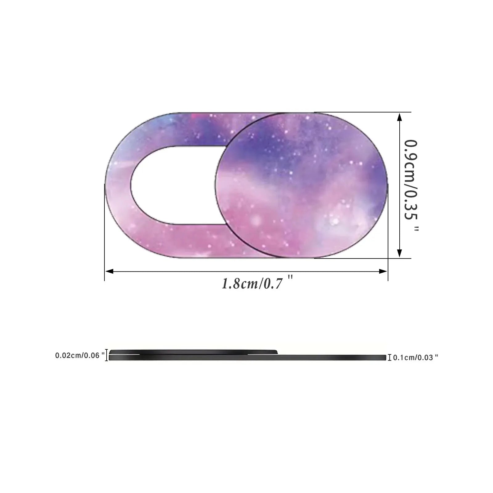 2/4/6pcs Webcam Cover Slide, Ultra-Thin Camera Cover for Laptop, MacBook,PC,Cell Phone, Protect Your Privacy and Security.