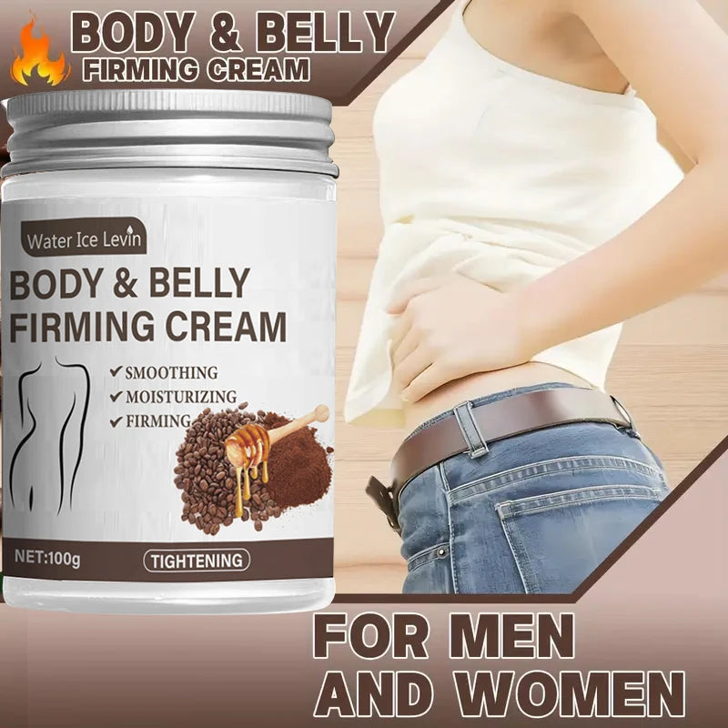 Caffeine Collagen Firming Cream - 100g Contains Caffeine and Coconut Oil, Rich in Vitamin E, Unscented, Tightens and...
