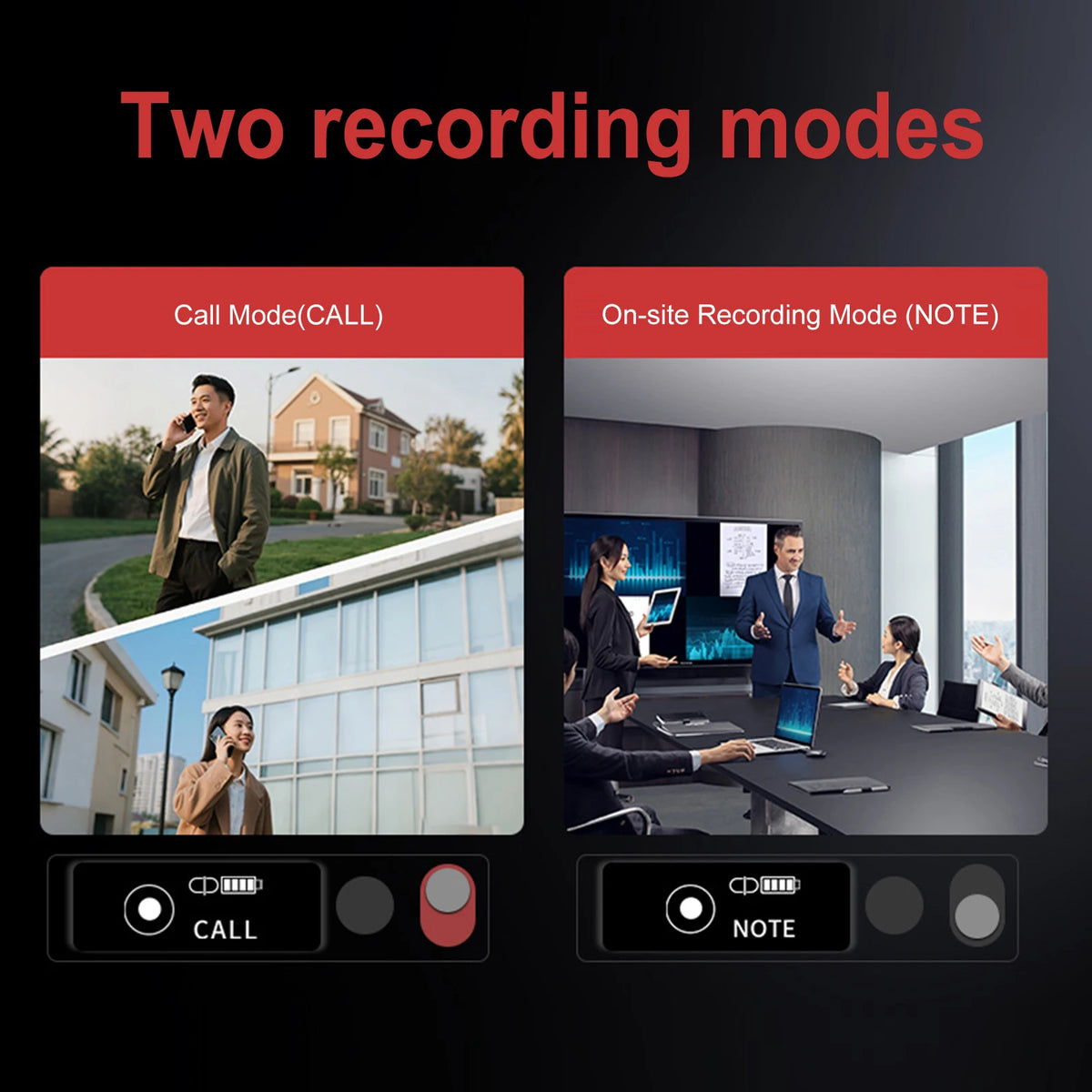 64G AI Voice Recorder Transcribe & Summarize Audio Recorder Language Translation Device Support 134 Languages for Meetings/Calls
