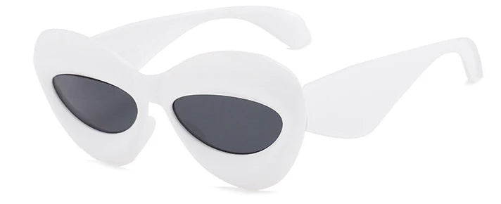 Candy Color Sexy Lip Y2k Cat Eye Sunglasses For Women Luxury Brand Yellow Blue Gradient Sun Glasses Men Punk Hip Hop...