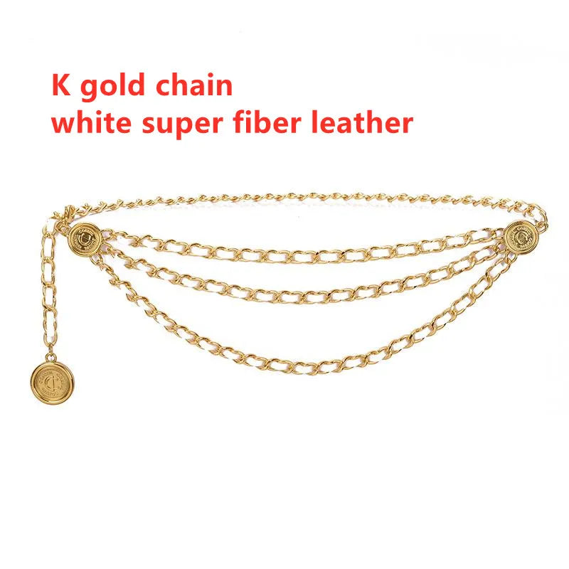 Metal Tassel Chain Waist Chain Belt For Women Temperament Retro Pendant Decoration Simple Durable Thin Belt | Kimlud Mid...