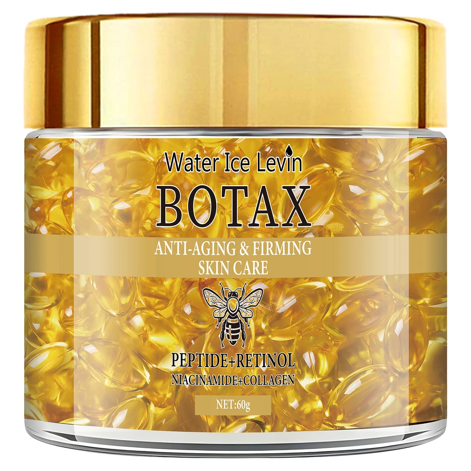 Retinol Firming and Lifting Cream That Has Rich Peptides and Collagen, and Hyaluronic Acid. It Is Suitable for All Skin Types, Tightens and Smoothes Skin, Looks Youthful and Deeply Moisturizes the Skin