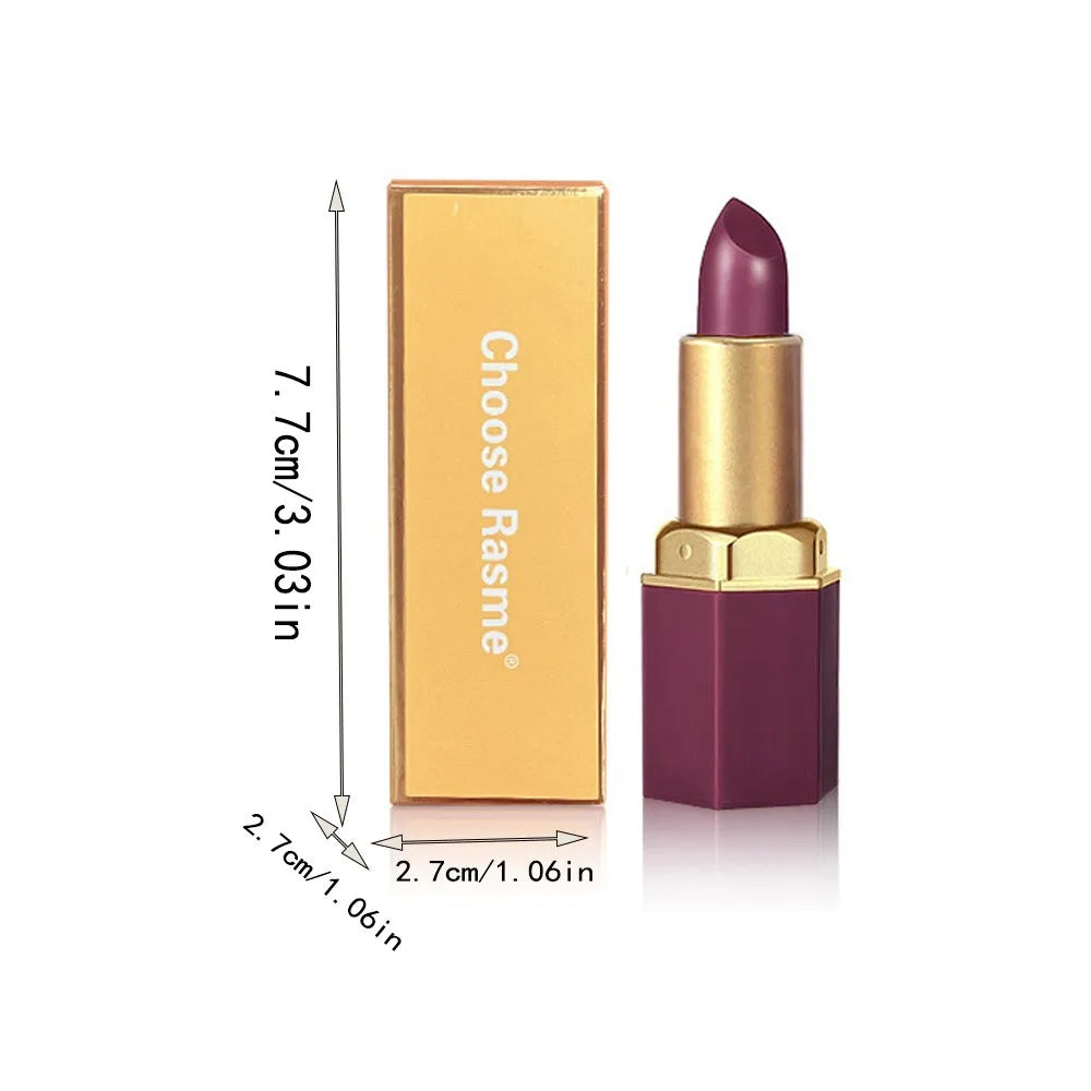 6-Color Matte Lipstick Set, Non-Fading, Non-Stick Cup Long-Lasting Velvet Finish, Smooth Matte Lip Color Waterproof Smudge-proof - Kimlud