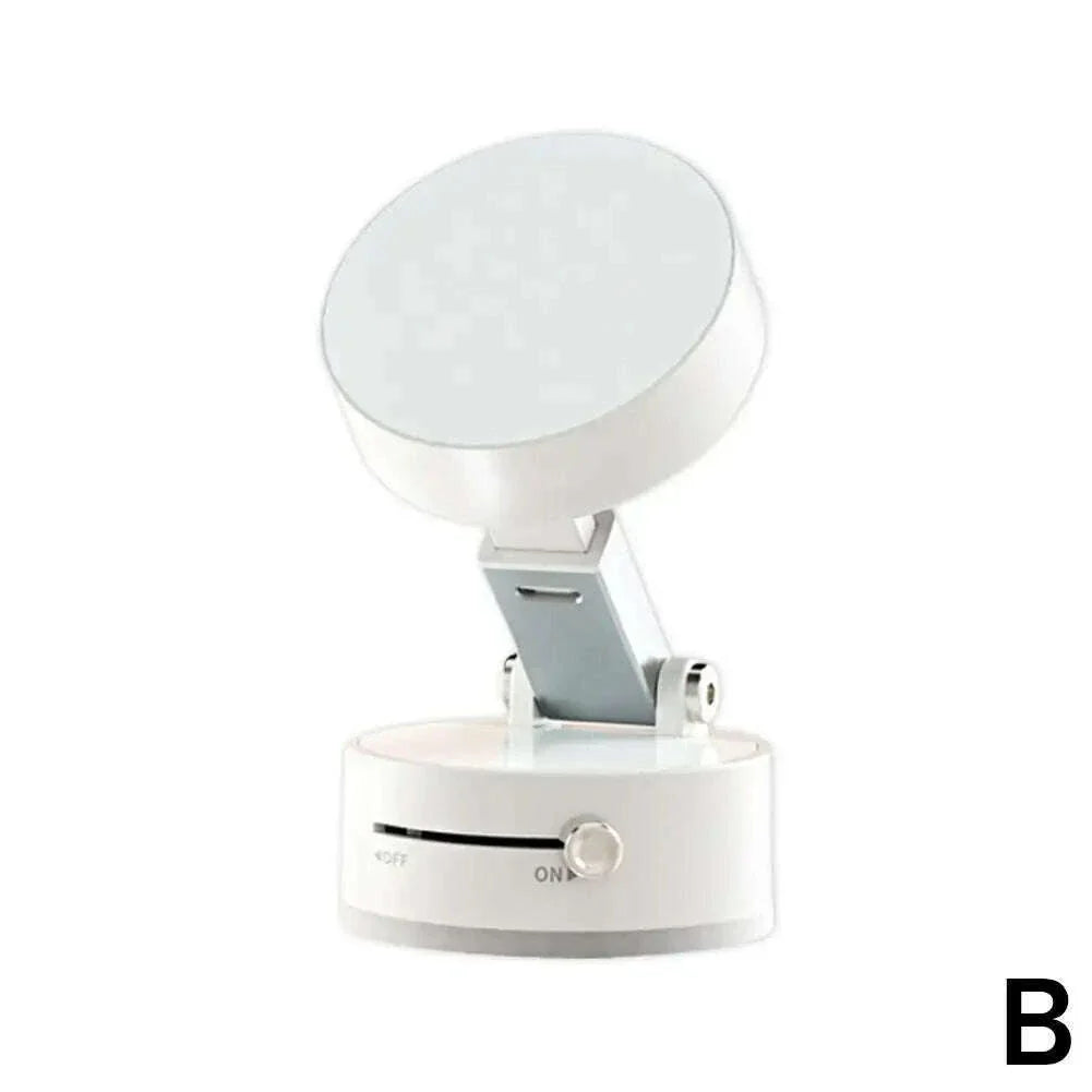 Vacuum Adsorption Magnetic Suction Cup Phone Mount Double Sided Hands-Free Magnetic Cell Phone Holder For Car/Gym/Mirror/Smoot