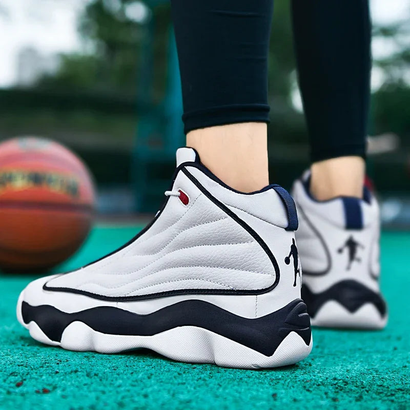 Super Cool Mens Womens Basketball Shoes Luxury Brand Sport Shoes Boy Anti Slip Outdoor Basketball Trainers Wearable Sneakers - Kimlud