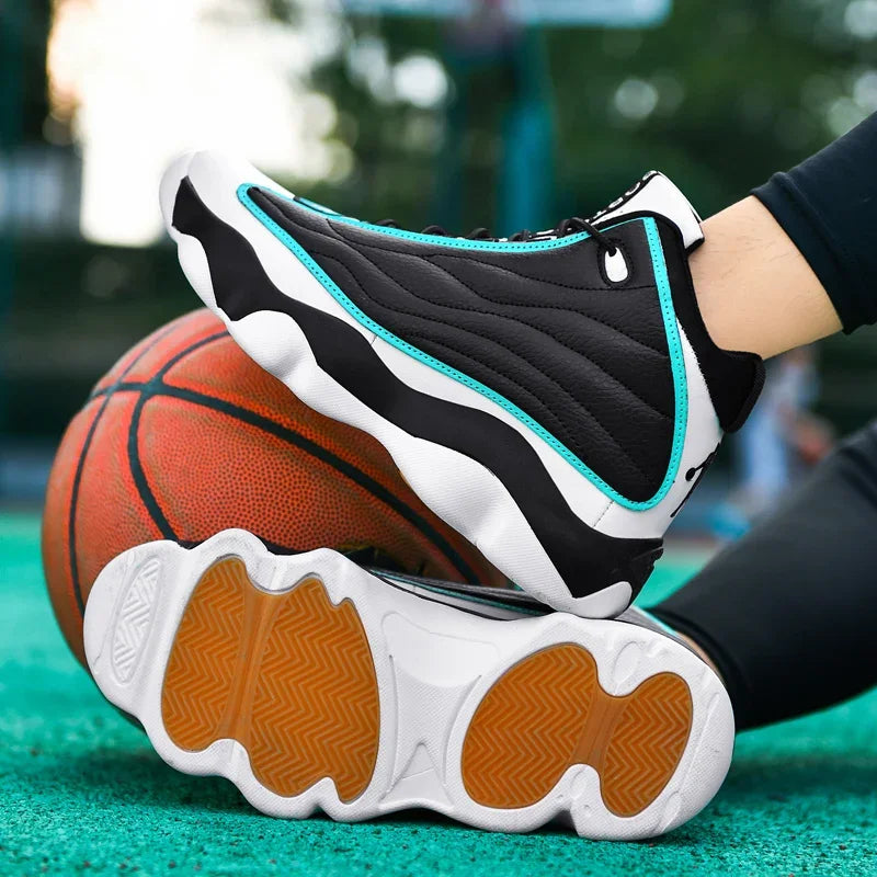Super Cool Mens Womens Basketball Shoes Luxury Brand Sport Shoes Boy Anti Slip Outdoor Basketball Trainers Wearable Sneakers - Kimlud