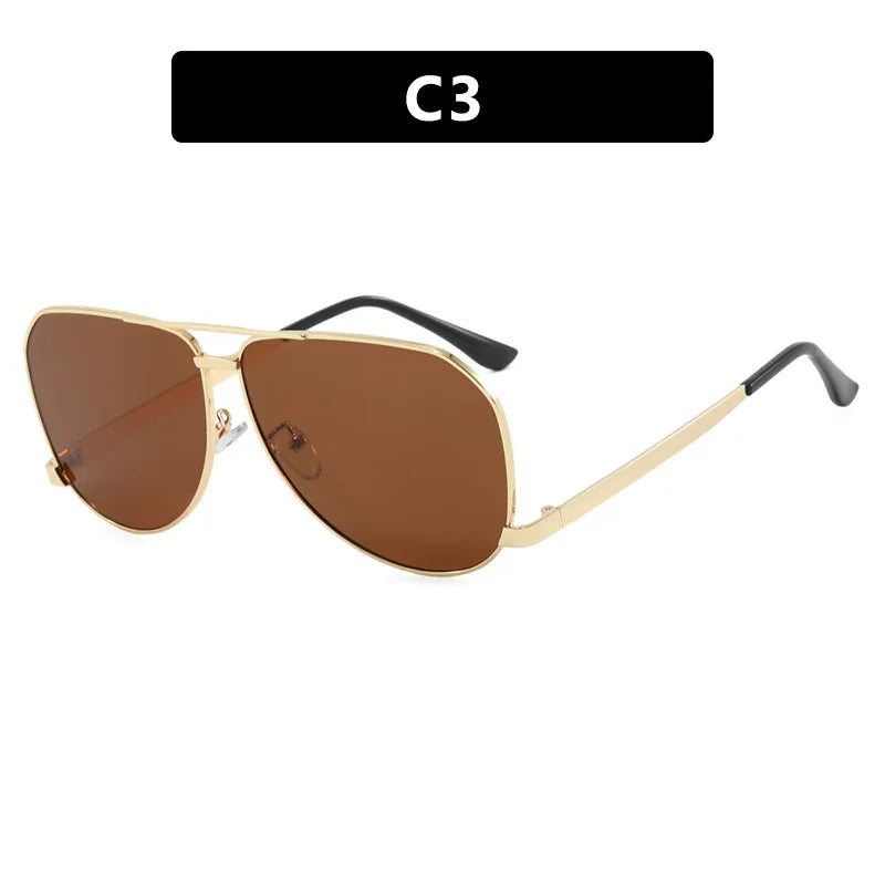 2025 Women Sunglasses Aviation Sung Glasses Retro Female Pilot Driving Travel Outdoor Ins Eyewears Oculos De Sol UV400 |...