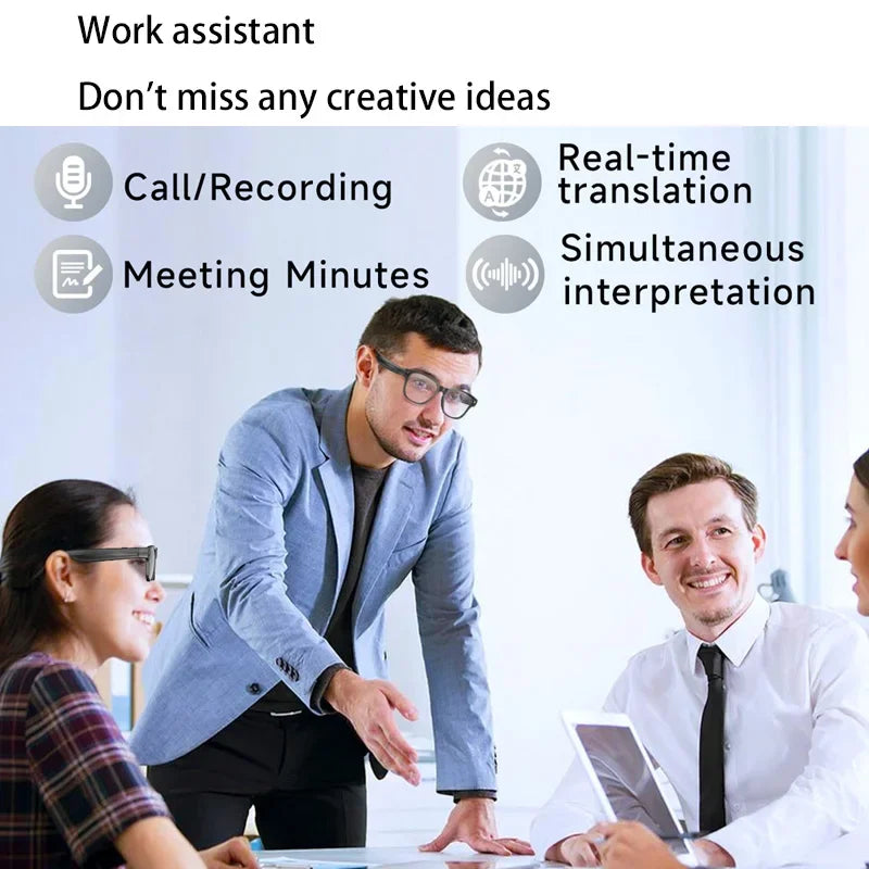 VIVO Color Changing AI Smart Glasses Chat GPT 100MP Camera Bluetooth Call Voice Assistant Control Smart Glasses 2026 New