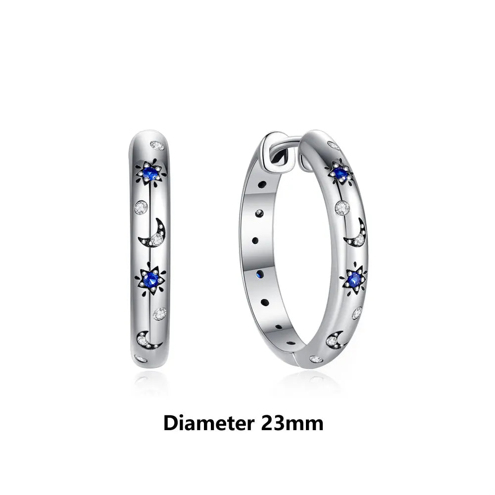 Original 925 Sterling Silver Earrings 2026 Stud Hoop Crystal Earings For Women Rose Gold Crown Heart Infinity Bee Earing...