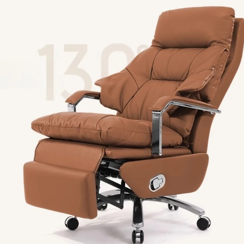 Aesthetics Massage Chair Swivel Lift Comfortable Office Nordic Design Rotating Chair Footrest Ergonomic Bureau Meuble...