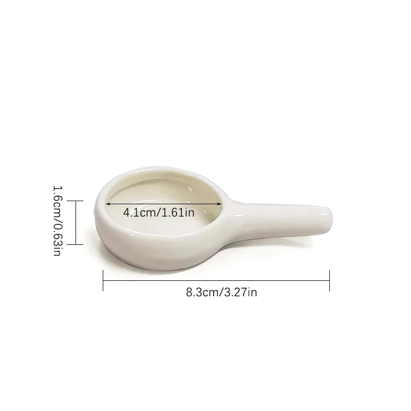 1PC Ceramic Candle Holder Wax Melt Oil Burner Diffuser Fragrance Tray Aromatherapy Furnace Candlestick Home Decoration