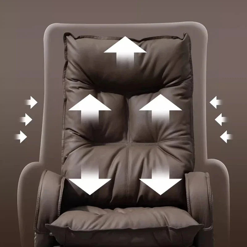Luxurious Comfort Office Chair Ergonomic Relaxing Modern Gaming Office Chair Computer Swivel Office Furniture Chaise Bureau LLOC - Kimlud
