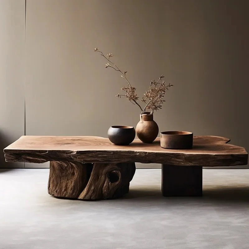 Irregular Aesthetic Coffee Table Antique Designer Modern Living Room Decoration Coffee Table Unique Meubles Unique Furniture - Kimlud