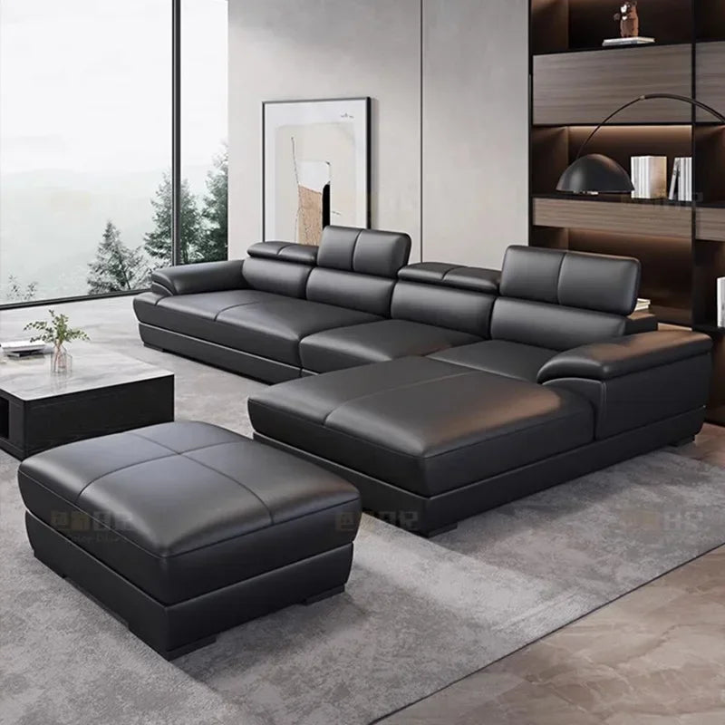 Sectional Minimalist Sofas Luxury Living Room Modern Elegant Sofa Modular Design Divano Soggiorno Di Lusso Home Furniture