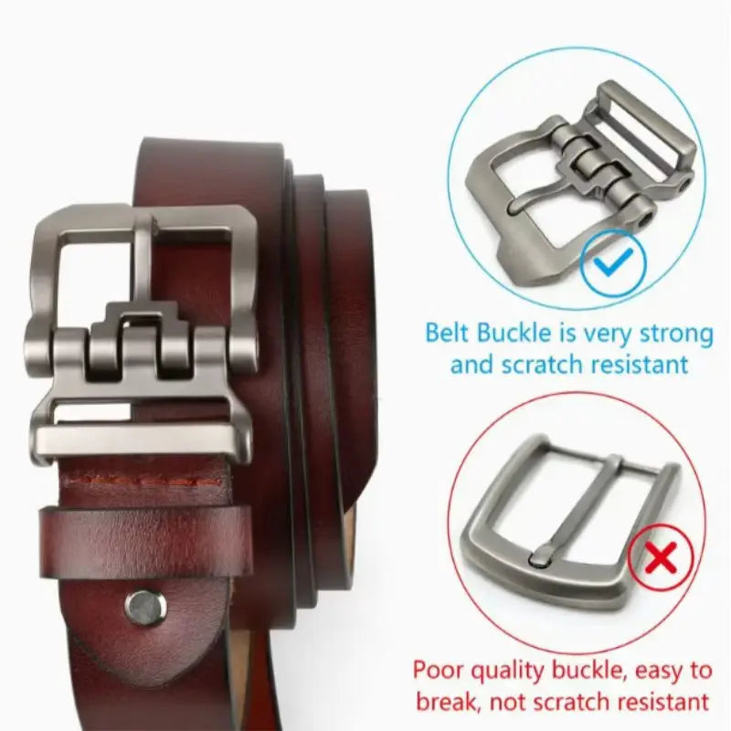 New Large Size 110-165cm Men's Faux Leather Belts Adjustable Leisure Formal Waistband for Jeans Pants Perfect Father's...