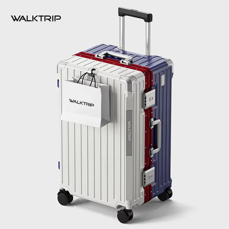Luxury Travel Suitcase High Quality Upgrade Thicken PC Material Rolling Luggage with Aluminum Frame TSA Lock...