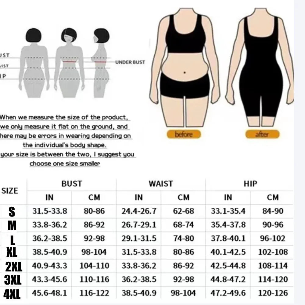Full Body Shaper High Compression Shapewear Girdle With Brooches Bust For Postpartum Slimming Sheath Belly Fajas Colombianas