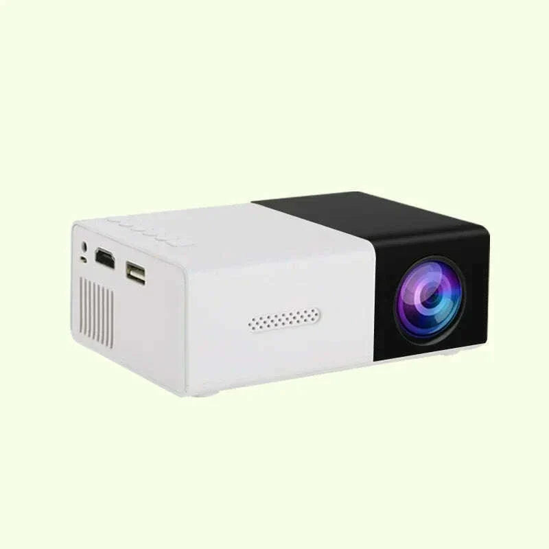 YG300 Home HD Mini Projector, suitable for outdoor camping movies, cinemas, and gaming experiences