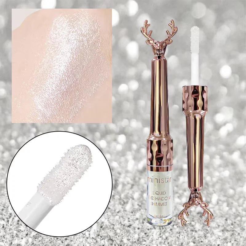 Liquid Eyeshadow High Pigment Waterproof Lasting Not Easy To Fade Pearl Glitter Portable Delicate Women's Eye Makeup - Kimlud