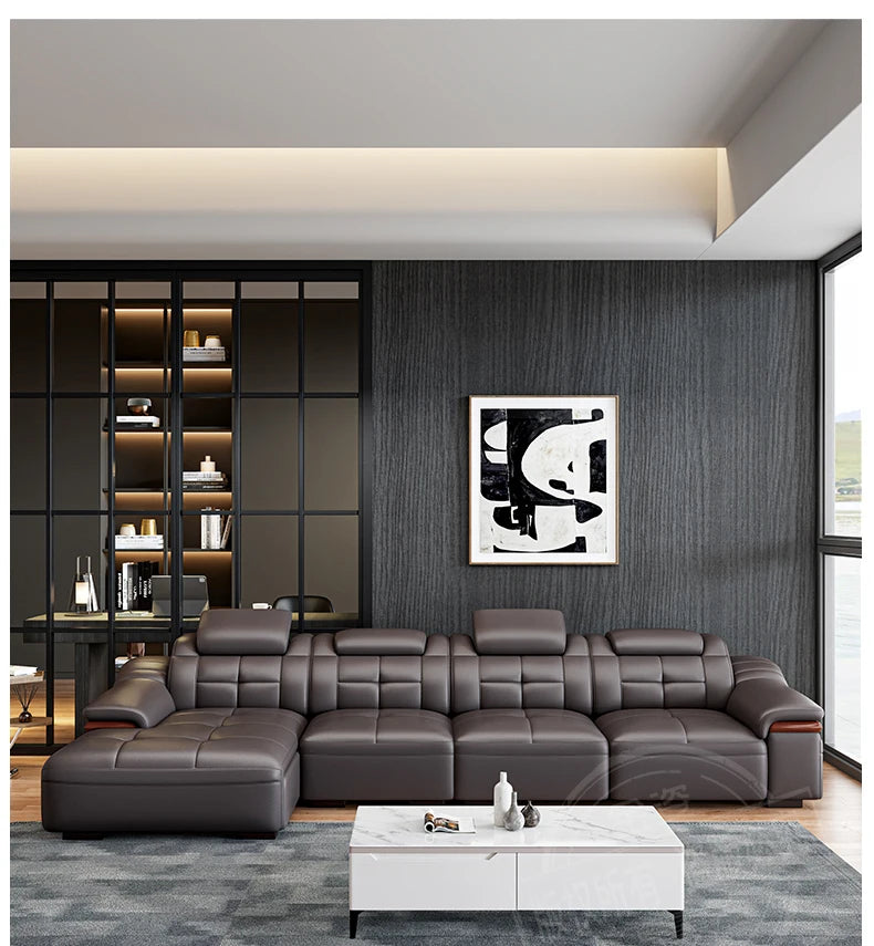 Sectional Minimalist Sofas Living Room Corner Luxury Modern High Quality Sofa Adult European Designer Sillon Cama Furniture - Kimlud