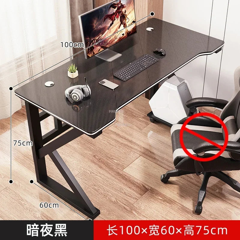 Modern Simple Computer Desks Home Office Furniture Table Desktop Bedroom Internet Cafe Gaming Table Multi-functional Office Desk - Kimlud