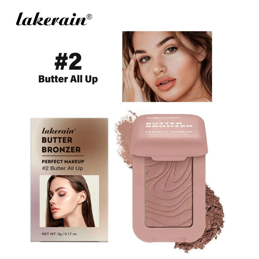 Butter Blush Single Color Matte Natural Cheek Tint Waterproof Face Contouring Cosmetics Blush Powder Face Soft Female Makeup