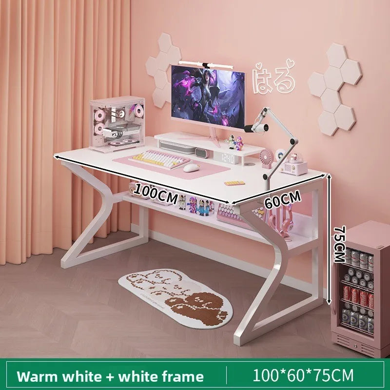 Gaming table Bedroom desk Writing furniture Small table Computer table Desktop home desk