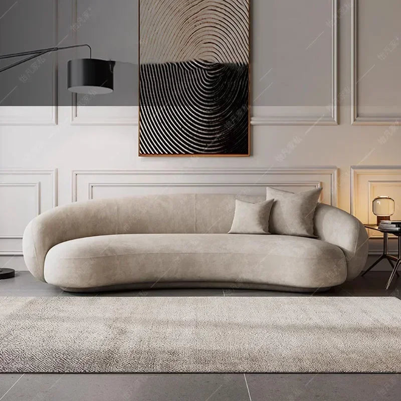 Elastic Luxury Living Room Sofa Modern Aesthetic Elegant Sectional Sofa Designer Replica Muebles Para El Hogar Nordic...