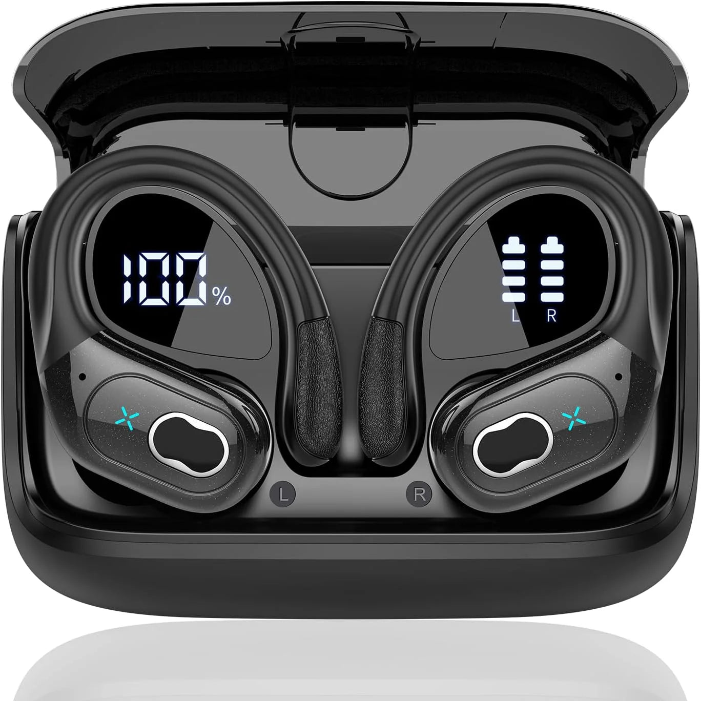 TWS Sports Earbuds Bluetooth 5.4 HIFI Bass Wireless Headphones LED Touch Hands-free Earphone Noise Cancelling Waterproof...