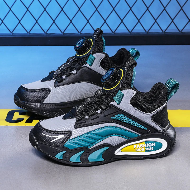 New Arrival Children Shoes Girls Boys Fashion Sneakers Comfortable Kids Sports Shoes Breathable Casual Leather Outdoor...