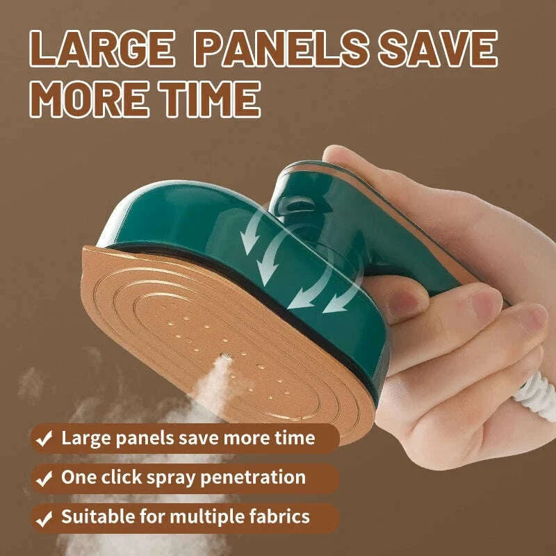 Household Steam Iron Portable Mini hanging ironing machine Clothing store ironing machine hand-held convenient ironing machine