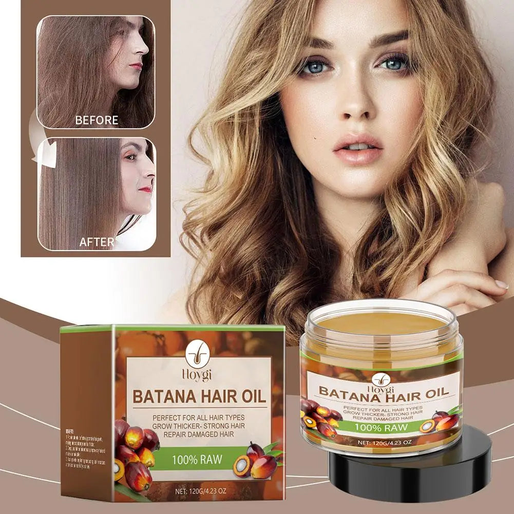 120g Natural Batana Oil For Healthy Hair Treatment Oil Natural Promotes Hair Wellness For Men Women Reduce Hair Break |...