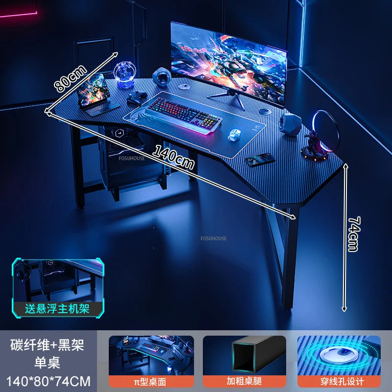Nordic Simple Computer Desks Home Bedroom E-sports Gaming Desk Light Luxury Office Furniture Desktop Computer Desk Reading Desk - Kimlud