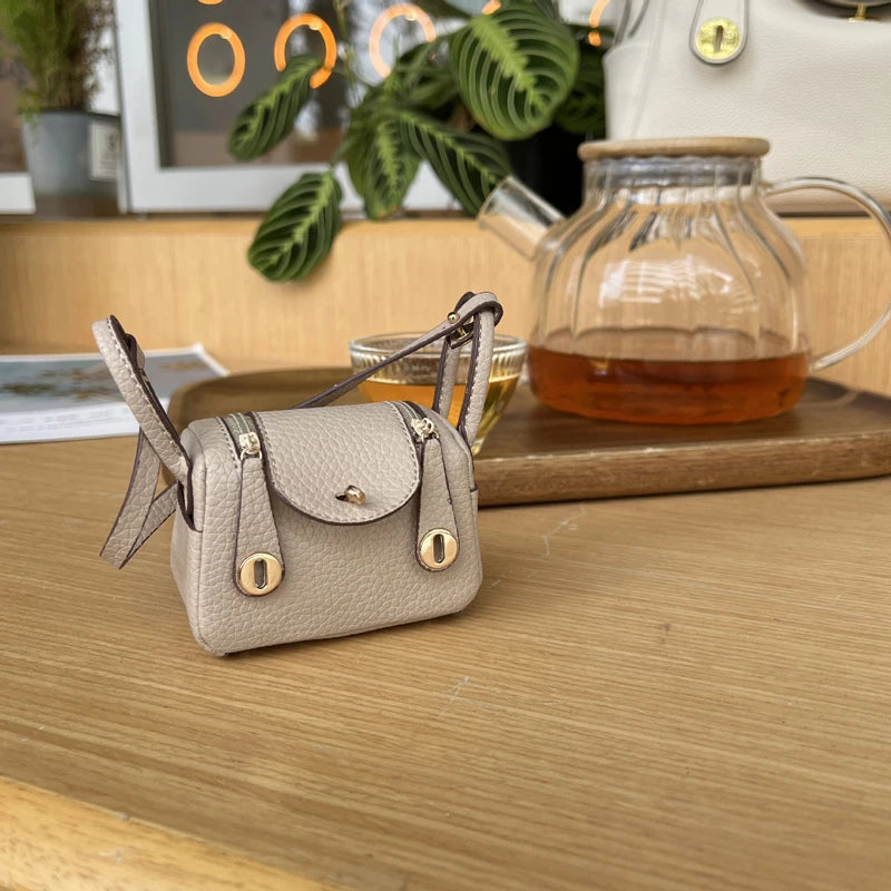 Mini Microfibre Leather Fashion Bag For Airpods Pro 2 4 3 2 1 Galaxy Buds Xiaomi Headphone case Can hold other small items