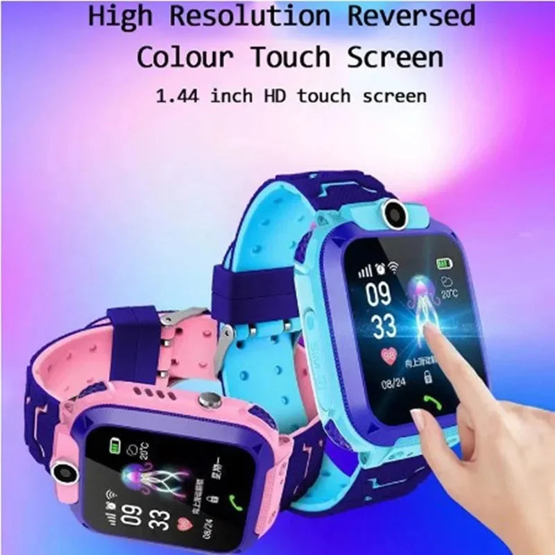 Children's Telephone Watch - Intelligent Photo Waterproof with SOS & Electronic Fence